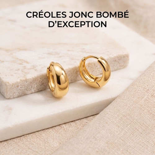 Boucles oreilles créoles - boucles,