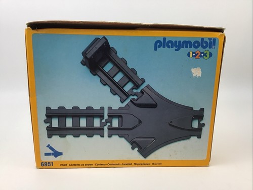 Playmobil train track - 1-2-3,