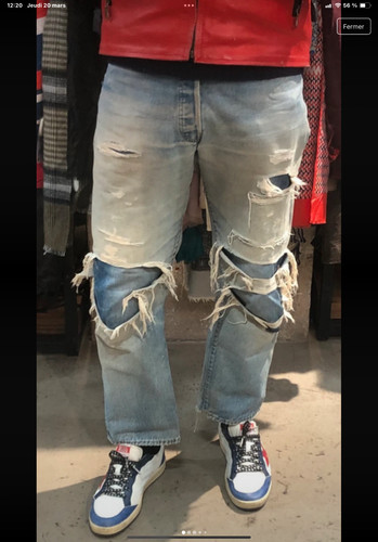 Jeans levi 501 redline - jeans,