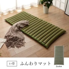 IKEHIKO Tatami Bumpy Soft Mat Rush Herbe Tapis Pliable Igusa Tapis Coussin