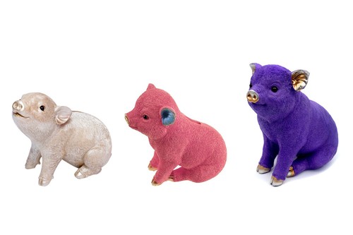 Tirelire cochon argent - tirelire,