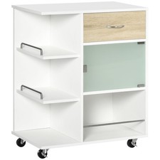 HOMCOM Desserte de cuisine