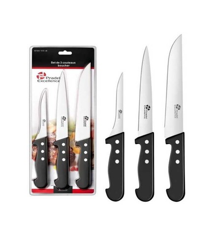 Set couteaux boucher - couteaux,