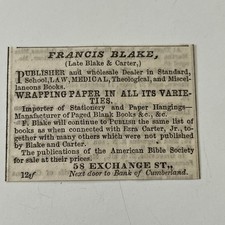 Francis Blake Ezra Carter Jr