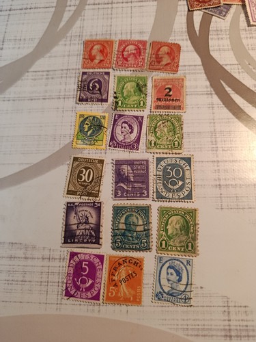 Lot timbres très rares - timbres,