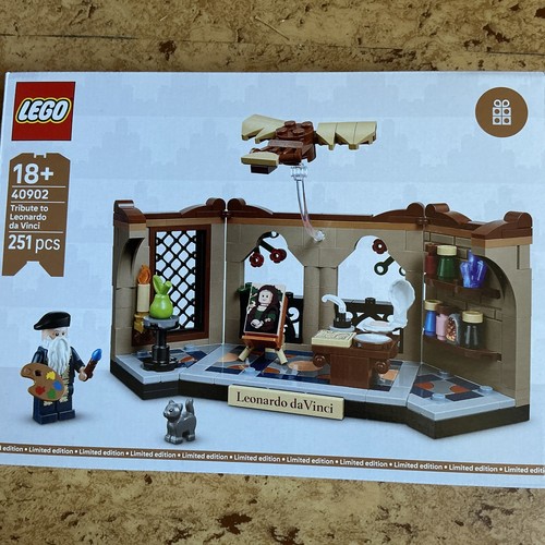 Boîte léonard vinci lego - léonard, de