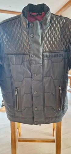 Blouson cuir harley davidson - blouson,
