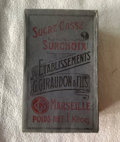 Boite sucre vide giraudon - boite, de