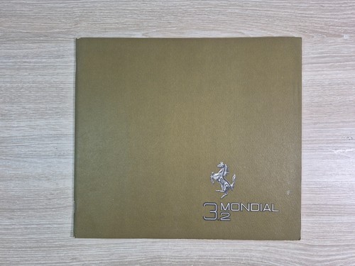 Ferrari mondial plaquette - mondial,