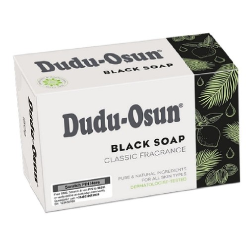 Dudu osun savon - savon, noir