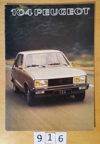 Peugeot 104 gl6 gl - peugeot,