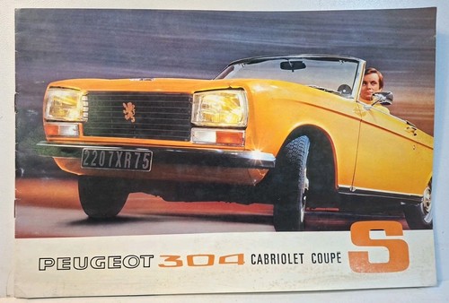 Peugeot 304 cabriolet coupé - , s