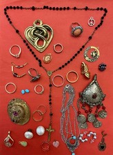 LOT BIJOUX VINTAGE ET ANCIENS