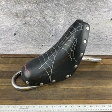 Vintage OCC Chopper Spider Web Bike Seat Sissy Bar BLack Widow Schwinn Stingray