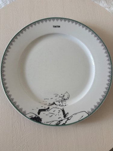 Assiette officielle tintin - officielle,