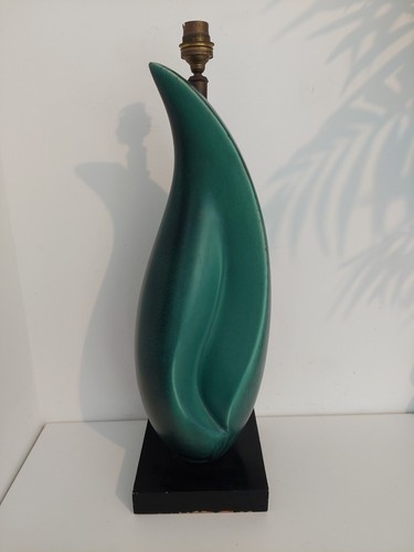 Grande lampe faience design - lampe,