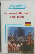 ASSIMIL Le nouvel ALLEMAND sans peine LIVRE. Français French German