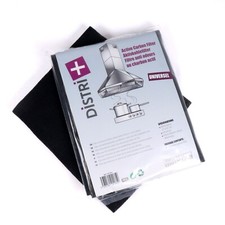 Filtre universel anti-odeurs au charbon actif pour hotte à découper - 57x47cm