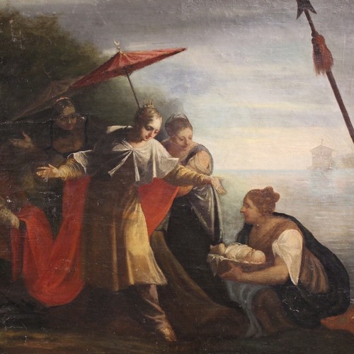 Tableau biblique ancien - , moïse