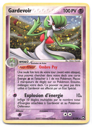 Carte pokémon gardevoir 108 - pokémon,