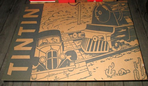 Hergé sérigraphie - hergé,
