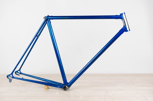 Cadre acier vintage bleu - acier,