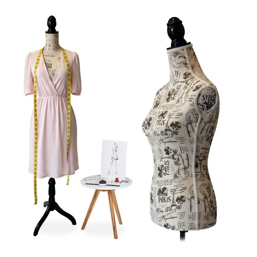Mannequin couture buste - mannequin,