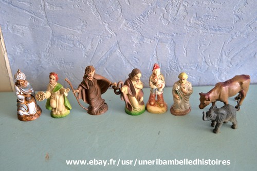 Lot personnages santons - 8,