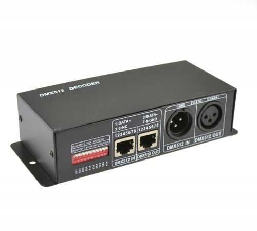 Dmx 512 decoder pilote pour - dmx,