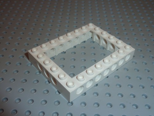 Lego white technic - white, ref