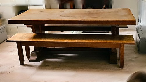 Table monastère chêne - table,