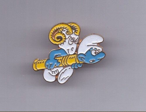Pin peyo schtroumpf - pin's, .