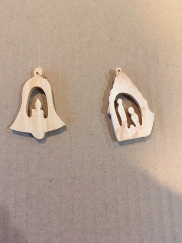 Olive wood christmas - wood,