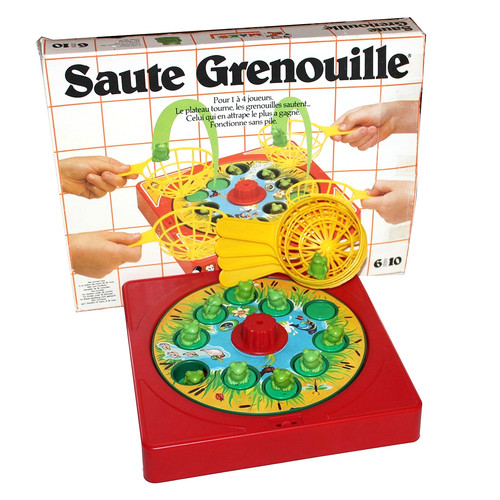 Jeu société vintage saute - jeu, de