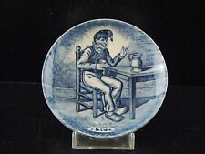 Assiette Delfts Céramique For Royal Sphynx Holland Boch Freres Le Louviere Cidre