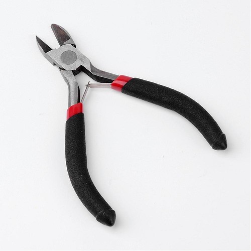 Pince coupante noire métal - coupante,