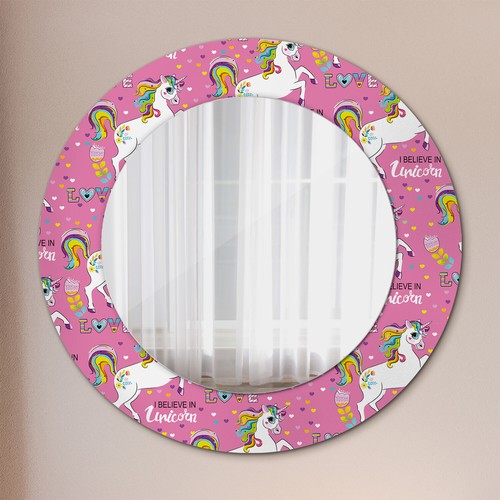 Miroir imprimé pour salle - , de