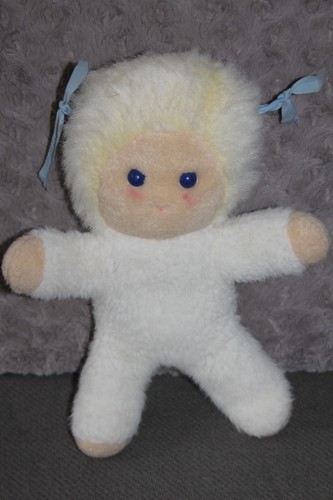 Doudou peluche poupee vintage - doudou,