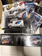 Lot Miniatures Rallye 1/43 Citroen C35, toyota Yaris Rally1, Ford Puma Rally1