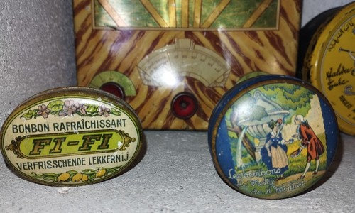 Boîtes métal anciennes - métal, de