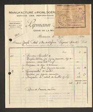 BESANCON (25) FACTORY de LA MOUILLERE / FACTORY de WATCHES "LIP / LIPMANN" 1925