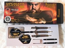 SHOT DARTS MICHAEL SMITH BELIEVE 23 GRAM STEEL TIP DARTS - 90% TUNGSTEN MSBST-23