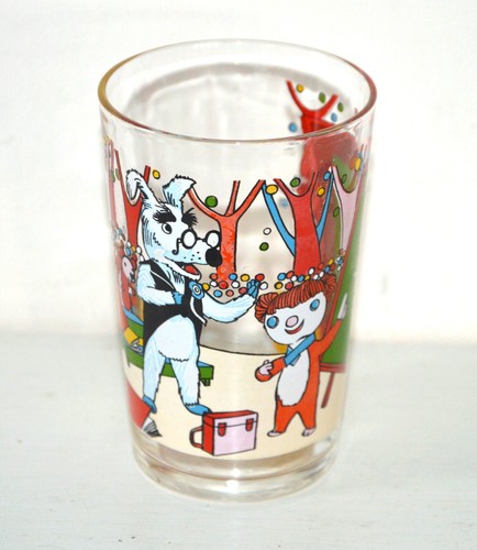 Ancien verre moutarde - ancien, à