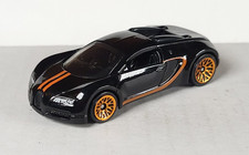 Hot Wheels loose Bugatti Veyron black 1/4 Mile Finals