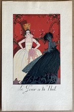 Pochoir Original Art Déco