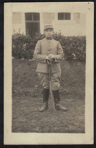 Cpa carte photo militaire - cpa, du