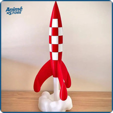 🔷 Fusée Tintin – 37 cm