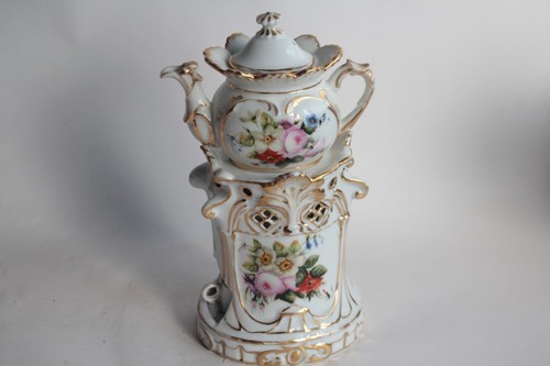 Tisanière porcelaine xixe - porcelaine,