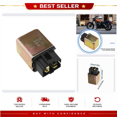 Relais démarreur 12v 40a 4 - relais,