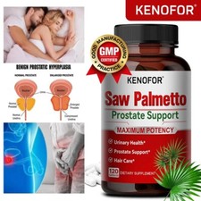 Palmier nain 4650 mg 120 gélules Perte de cheveux Voies urinaires Prostate VEGAN